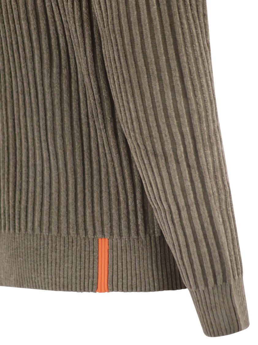 Rrd Velvet Rave Full Zip Knit - Zip-Up Cardigan