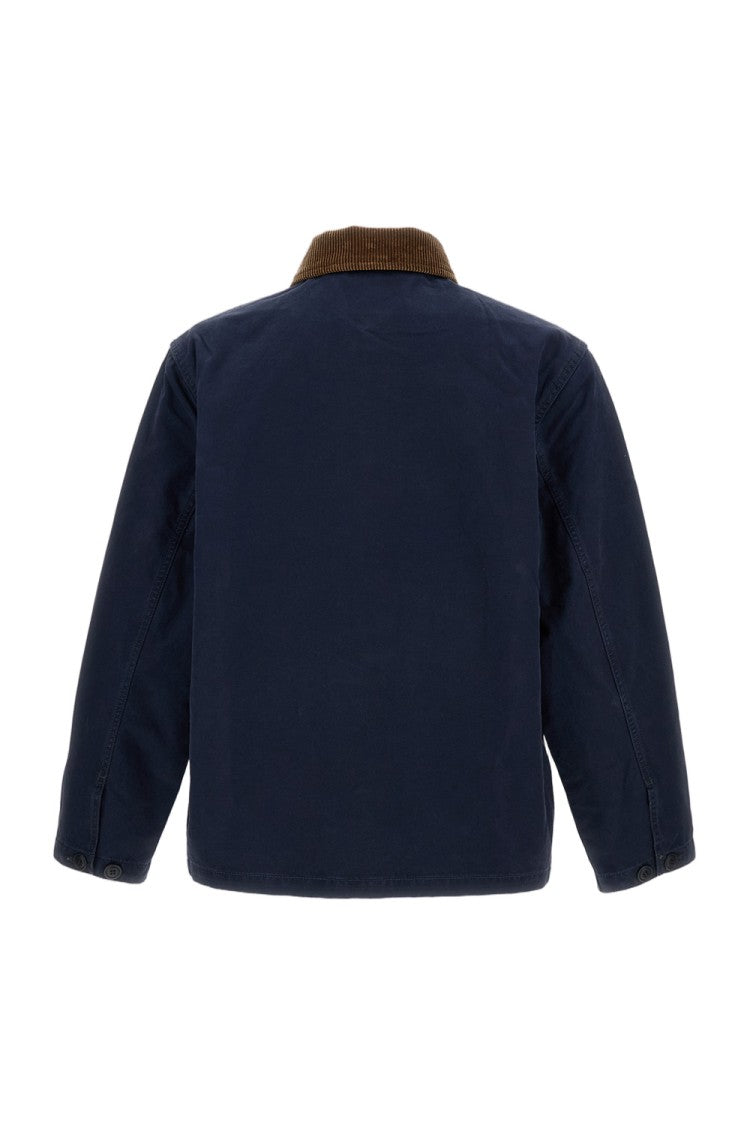 Filson Blue Cotton Canvas Jacket