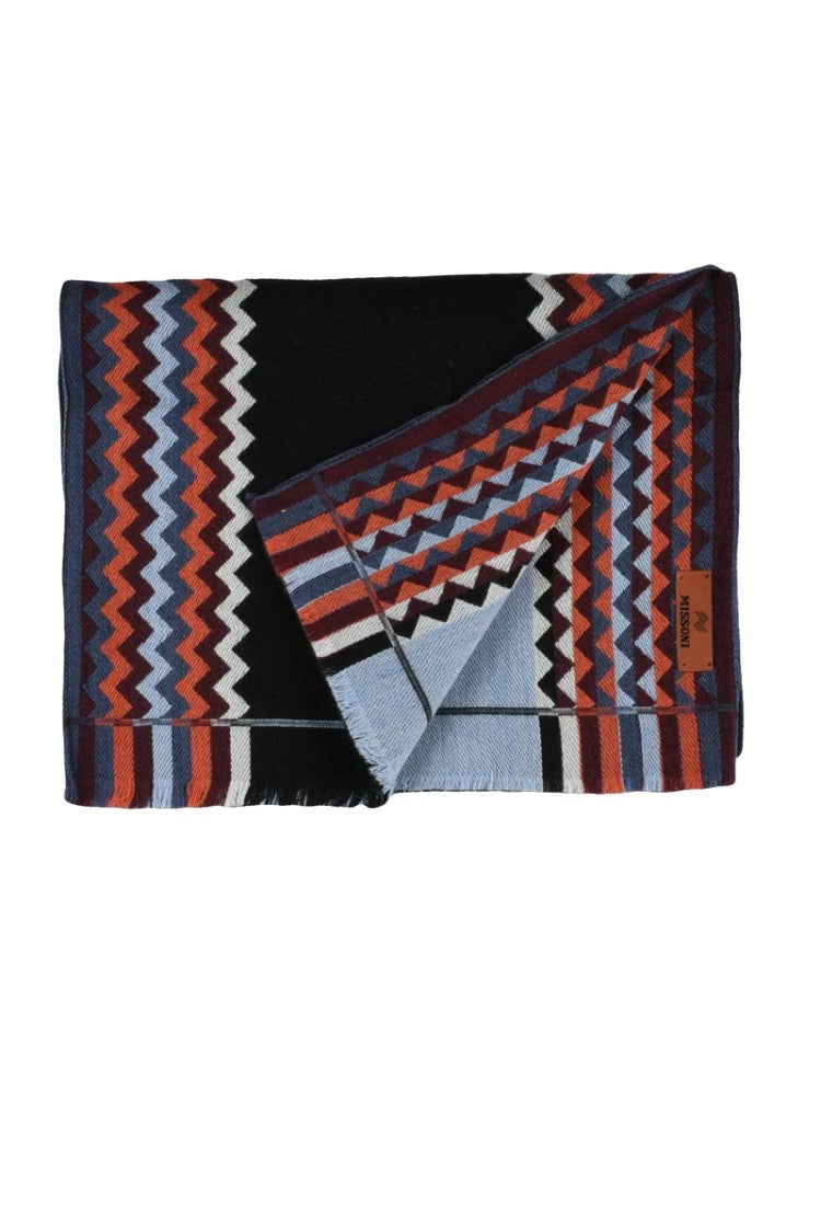 Missoni Grey Wool Scarf