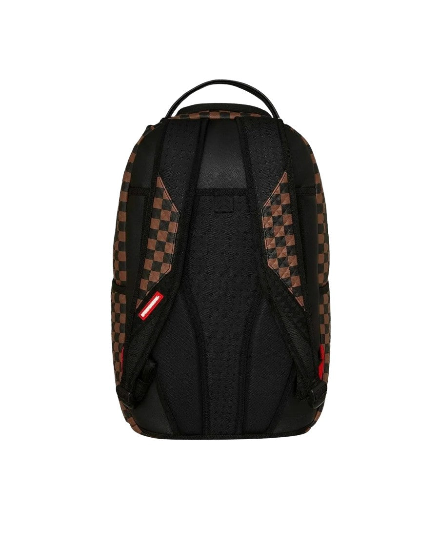 Sprayground Pyramid-Print Eco-Leather Backpack