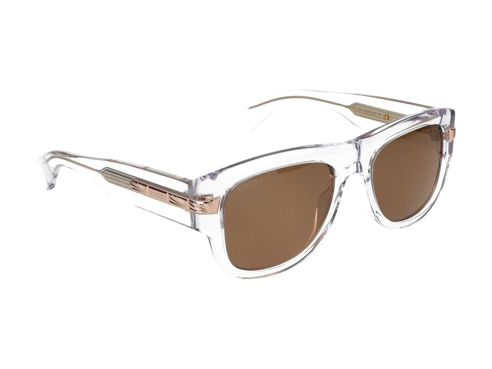 Gucci Sunglasses Gg1517s 004 Crystal Crystal Brown 54/19/145