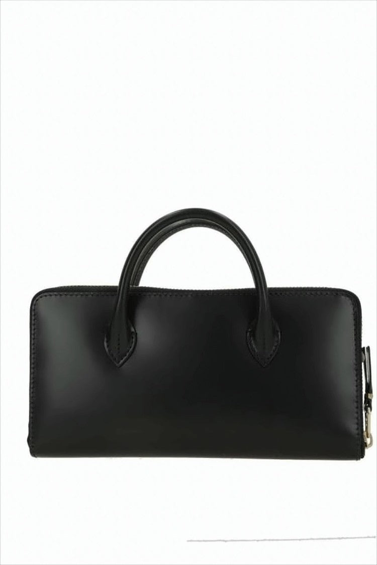 Comme Des Garçons Minimalist Smooth Leather Zip-Around Wallet