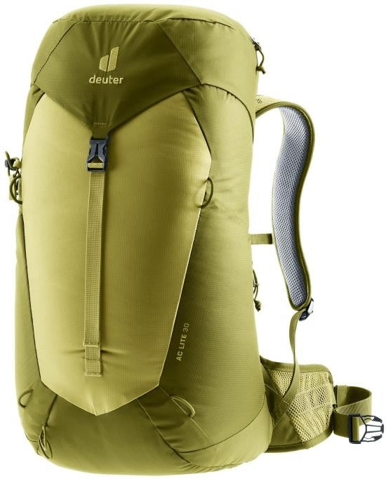 Deuter Functional Green Backpack With Streamlined Silhouette And Padded Straps