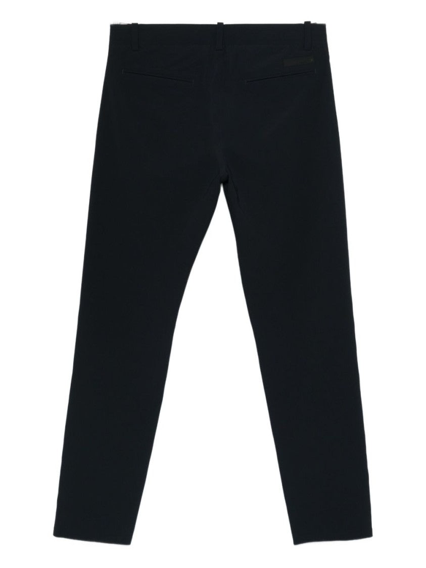 Rrd Tailored Black Trousers With Smooth Fabric Blend