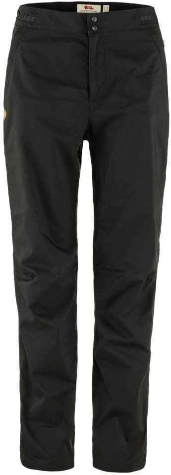 Fjallraven Kanken Black Straight-Leg Pants With Clean Finish