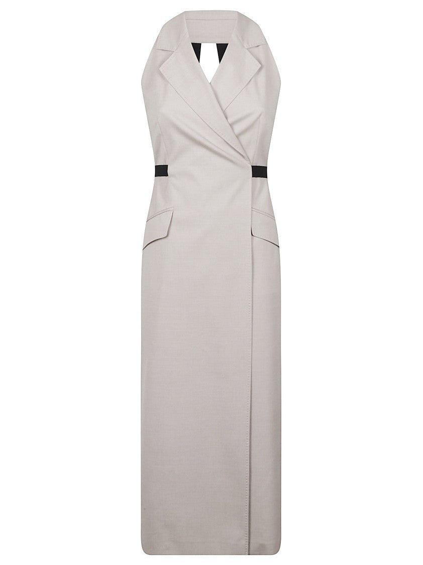 Max Mara Midi Dress With Wrap Front