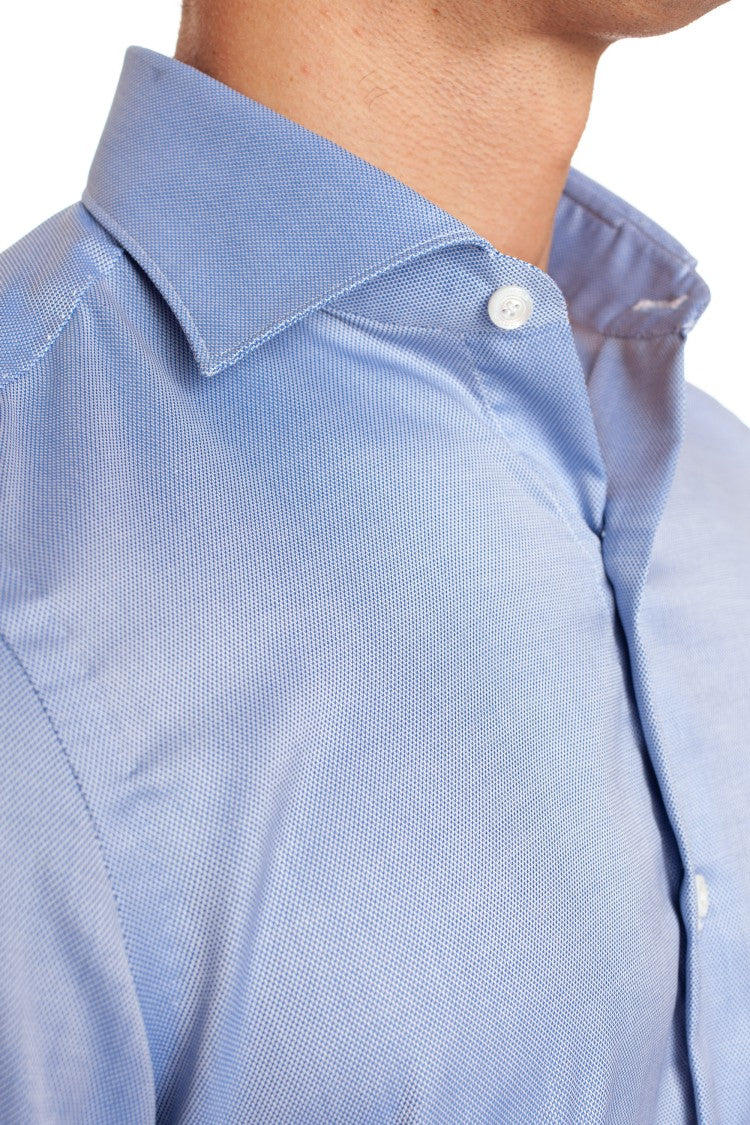 Finamore Traveller Cotton Tailored Shirt