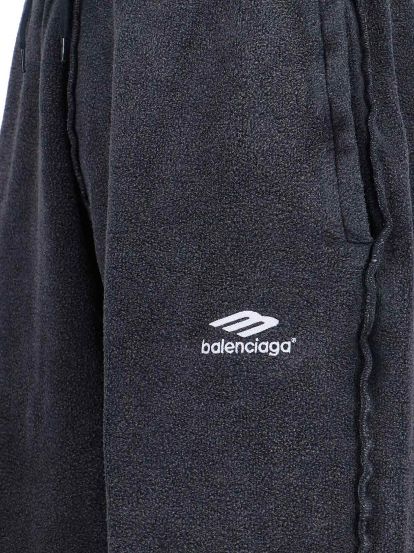 Balenciaga Tailored Black Trousers With Straight Leg Cut