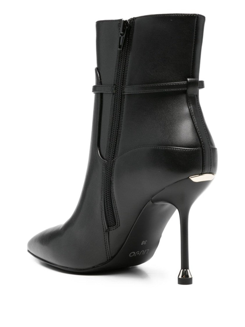 Liu Jo Pointed Toe Ankle Boots With Stiletto Heel