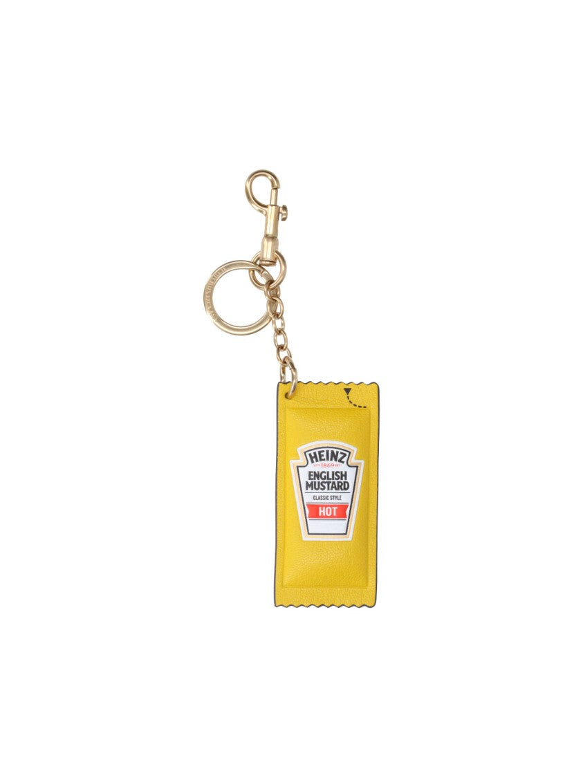 Anya Hindmarch Yellow Heinz English Mustard Key Charm