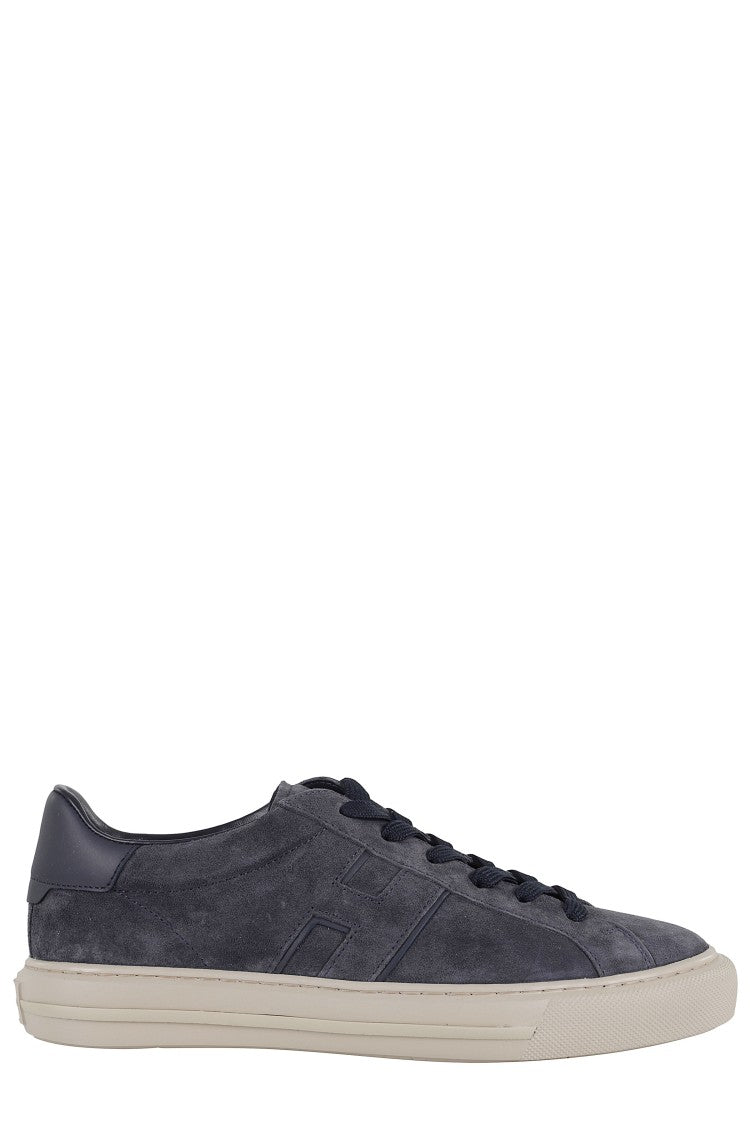 Hogan H691 Lace-Up Sneakers With Embossed Branding