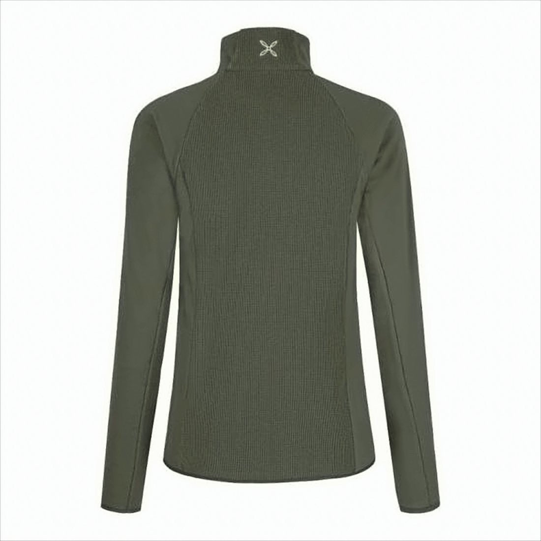 Montura Textured Knit Fitted Jacket With High Collar