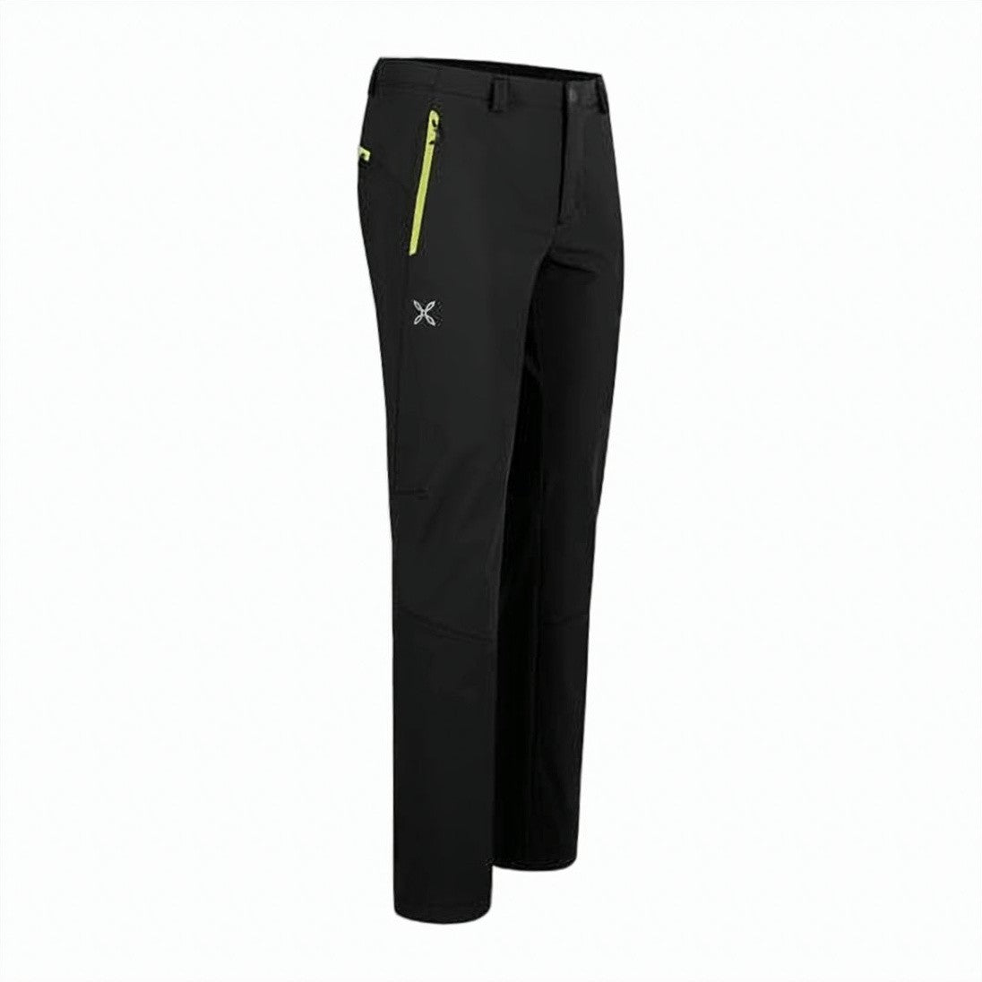 Montura Minimalistic Black Straight Pants