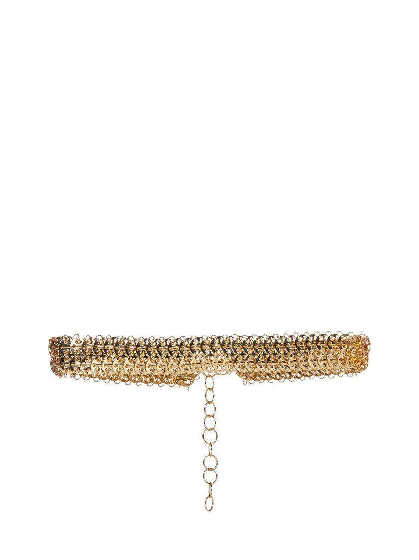 Rabanne Interlinked Brass Chain Belt