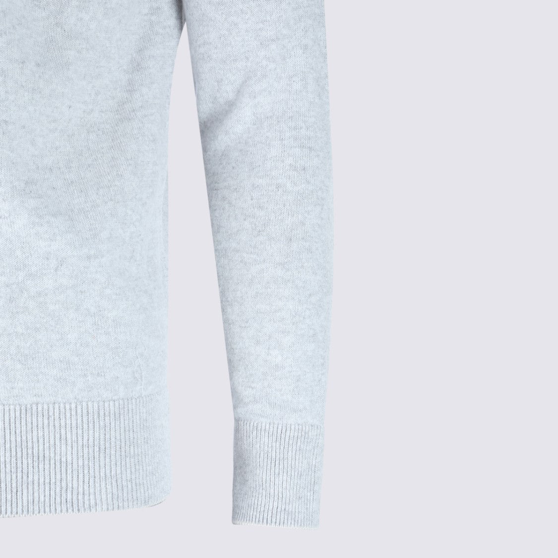 Eleventy White Cashmere Hooded Sweater