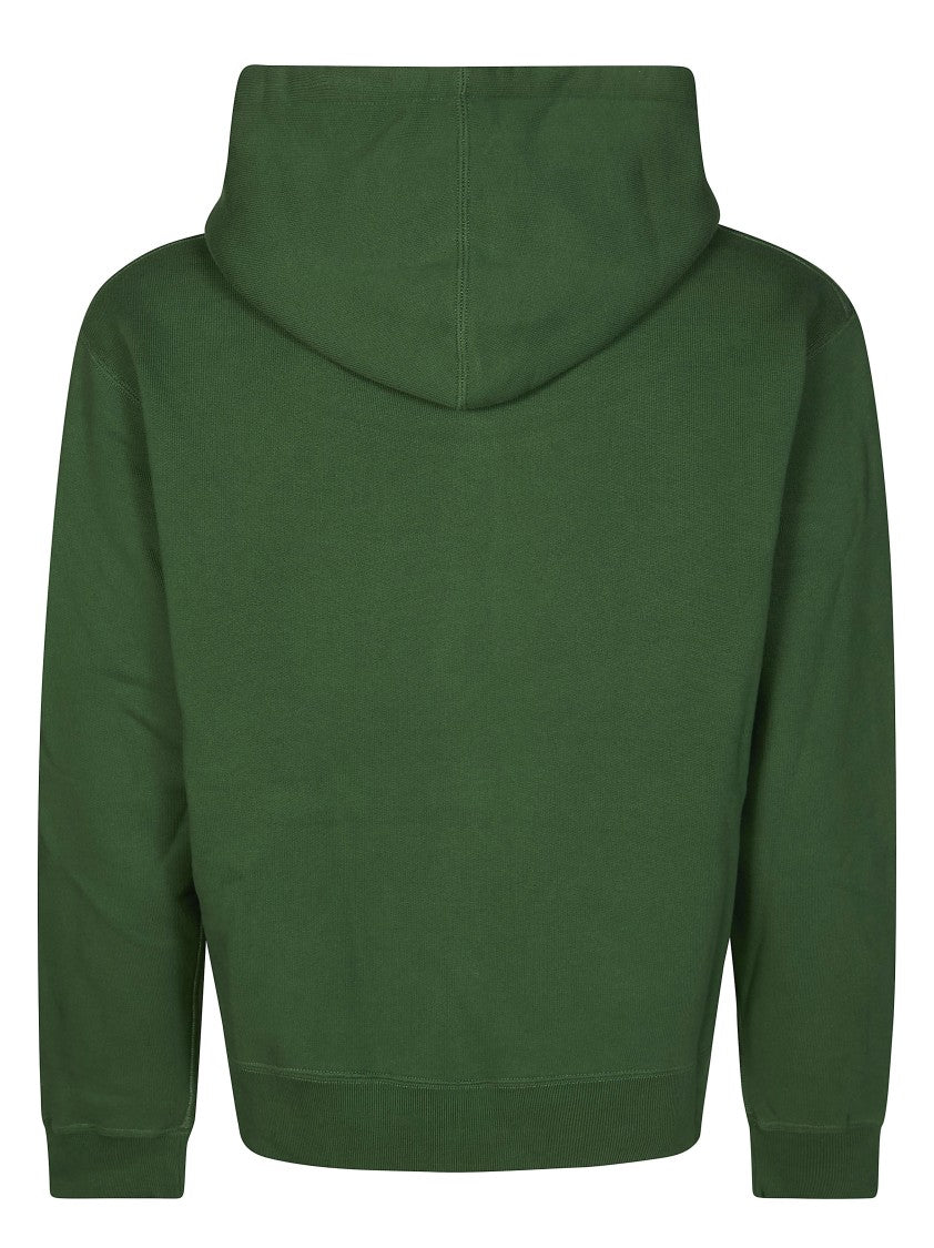 J. W. Anderson Bold Graphic Drawstring Zip-Up Hoodie