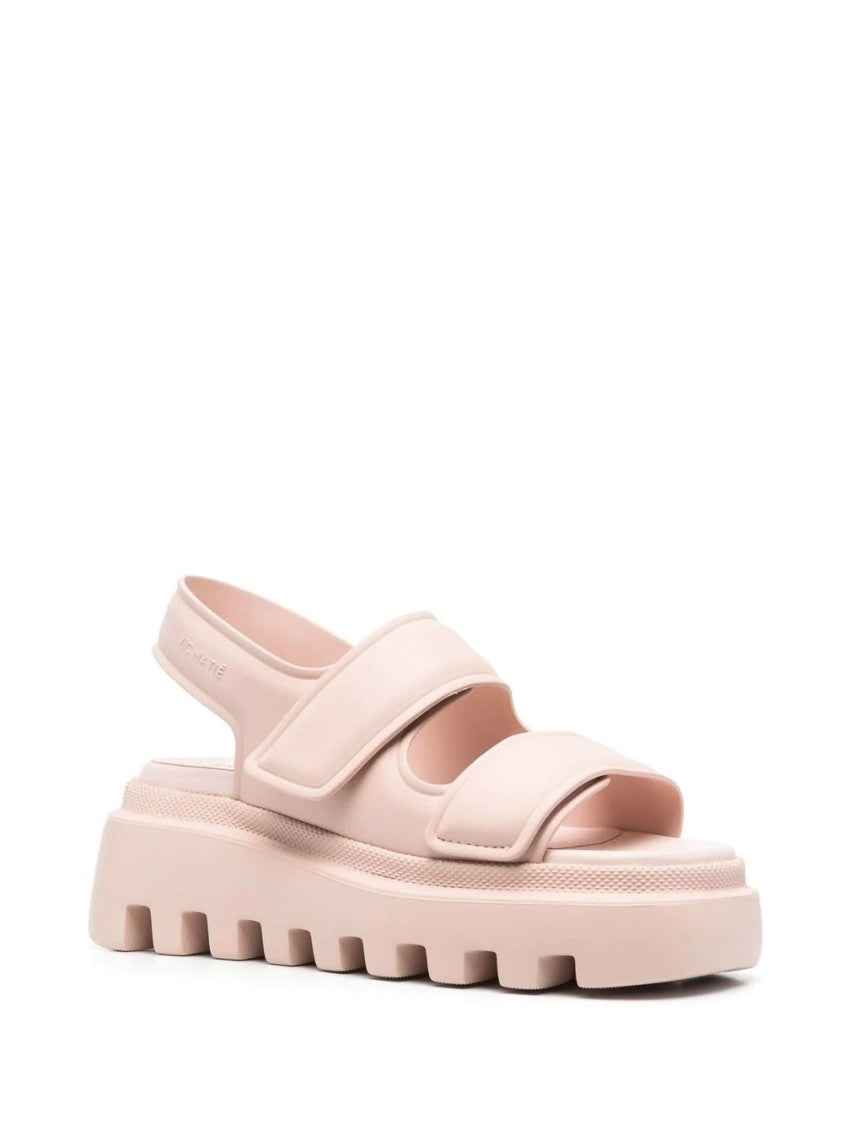Vic Matié Pink Casual Open Flat Sandals
