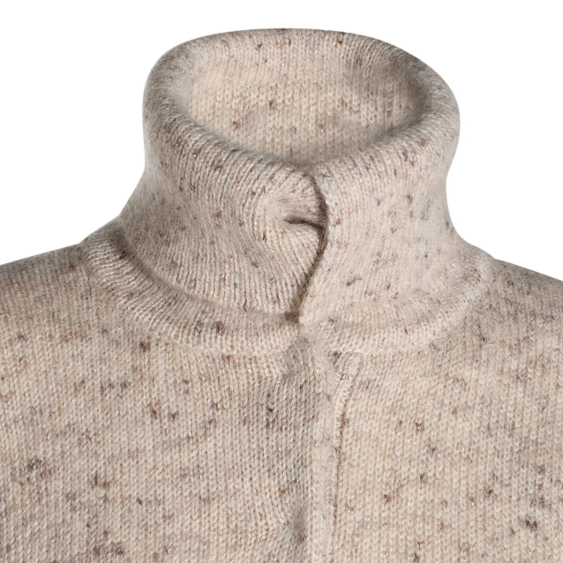 Fabiana Filippi Loose Turtleneck Poncho Jacket