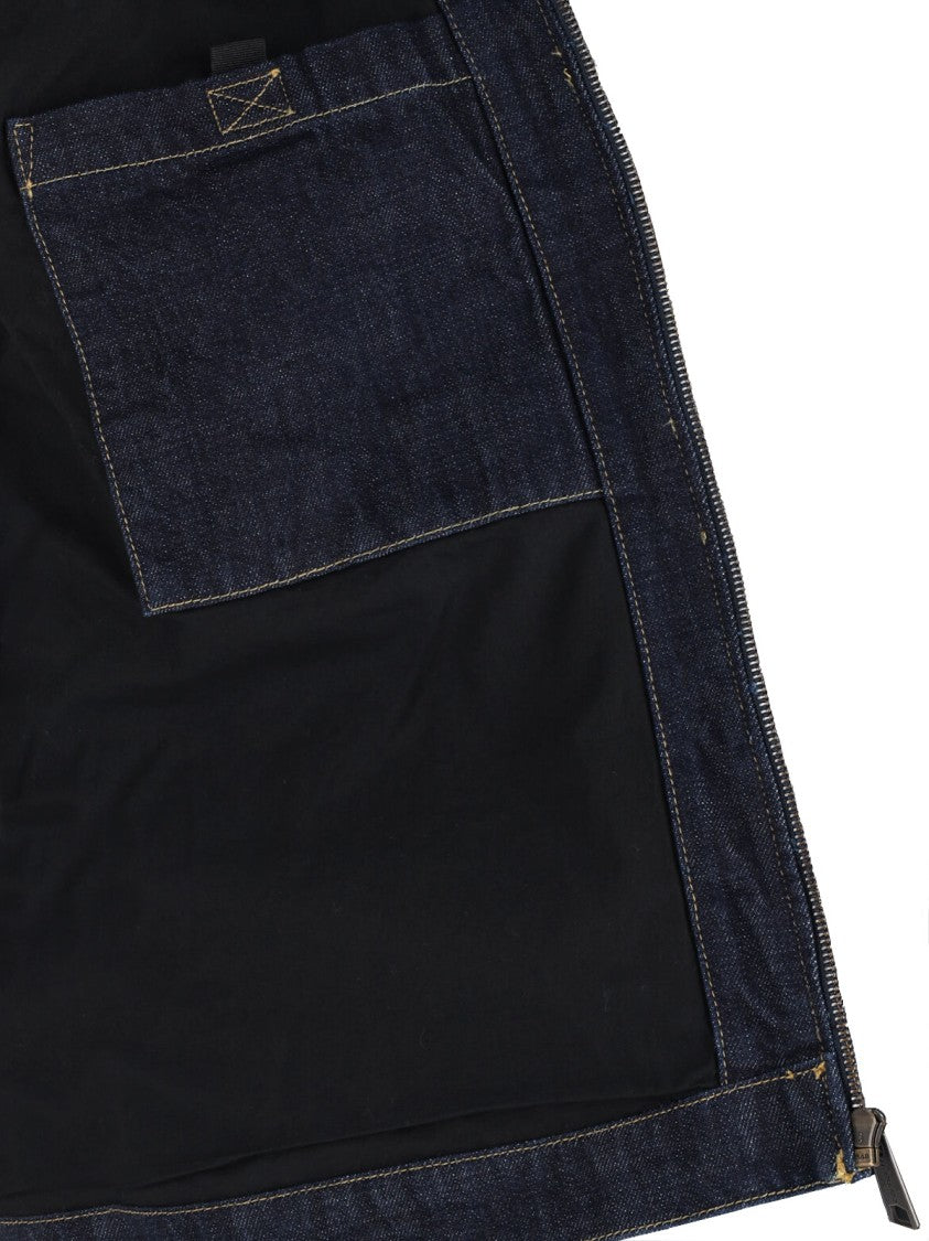 Carhartt Wip Blue Og Detroit Classic Collar Jacket
