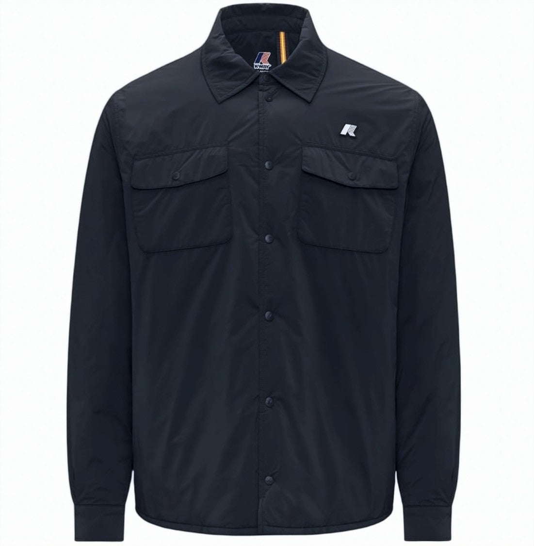 K-Way Umbert Plain Quilted Shirt Jacket