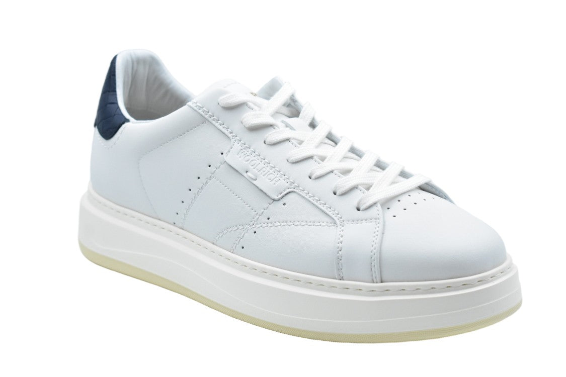 Woolrich Blue White Laced Comfort Versatile Shoes