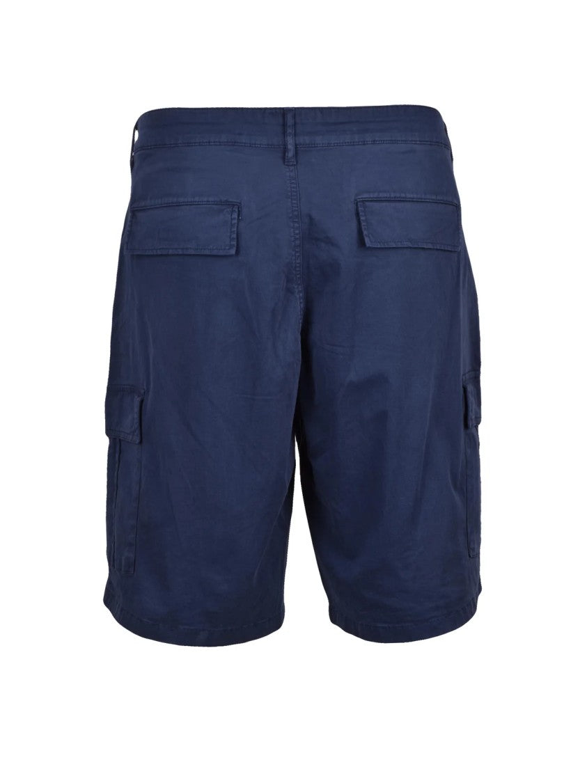 La Martina Multicolor Cotton Elastane Cargo Shorts