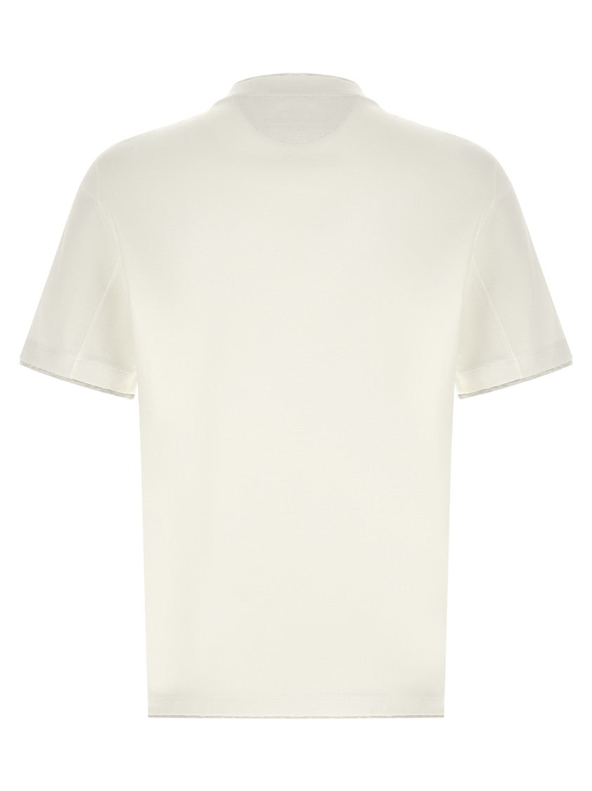 Brunello Cucinelli Double Layer T-Shirt