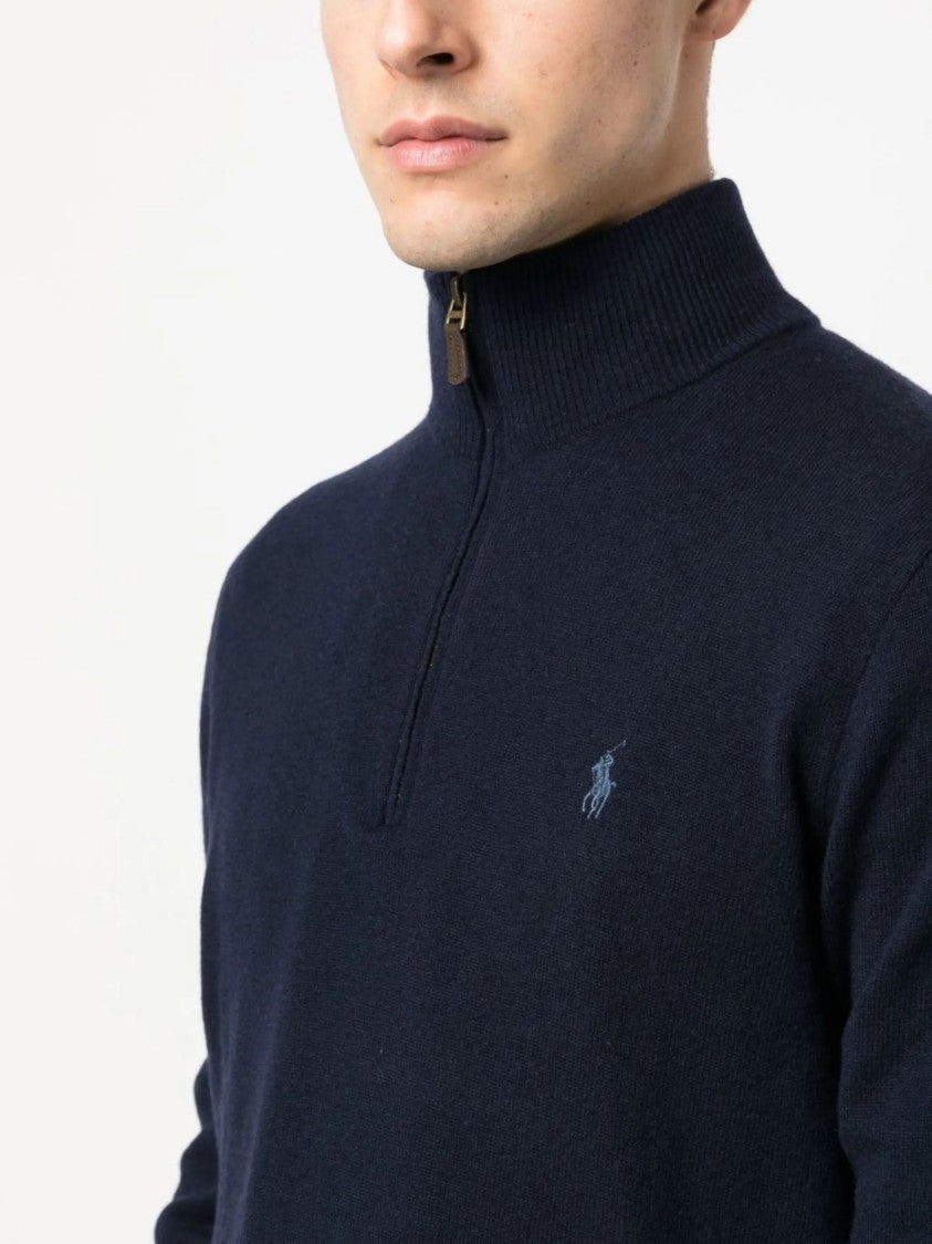 Polo Ralph Lauren Half-Zip Wool Sweater