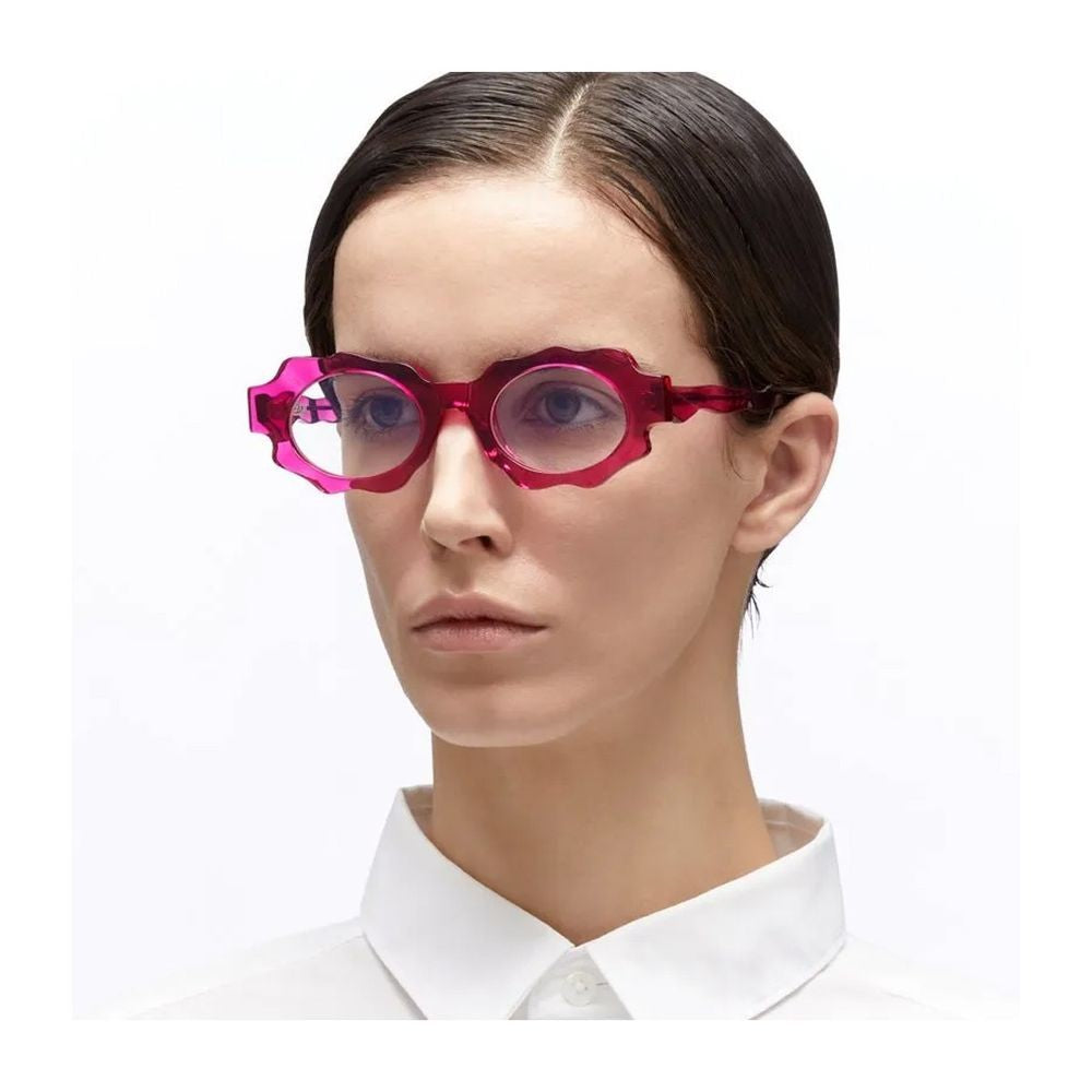 Kuboraum Mask G7 Transparent Fuchsia Acetate Kuboraum Mask G7 Eyewear