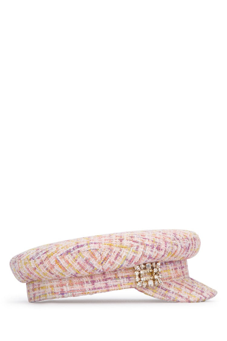 Roger Vivier Textured Fabric Cap