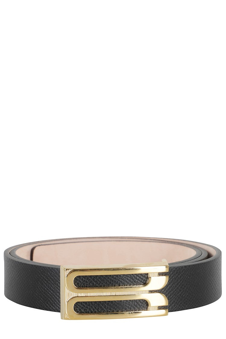 Victoria Beckham Black Regular Frame Belt