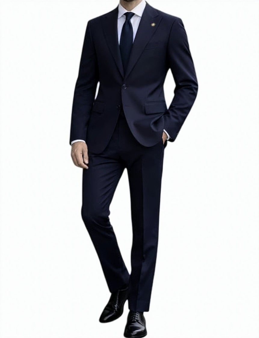 Manuel Ritz Single Breasted Two Piece Suit