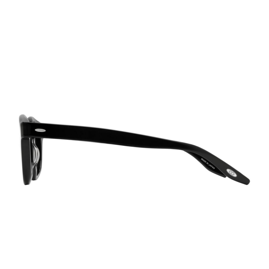 Barton Perreira Black Oxford Round Sunglasses