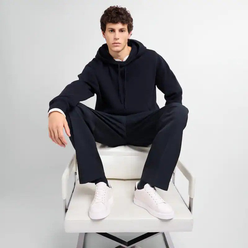 Hogan White Perforated Leather Textured Sole Sneakers