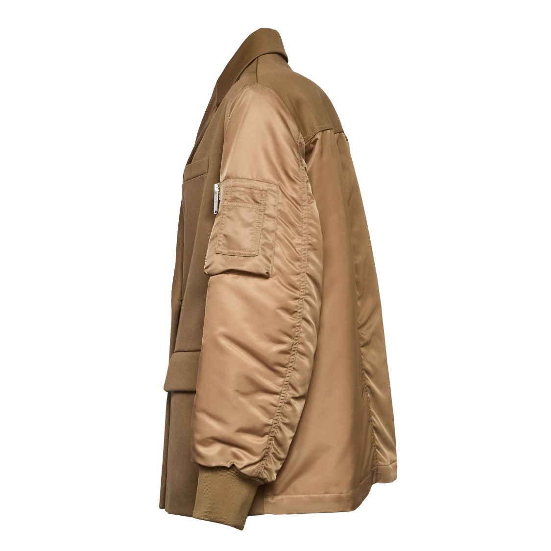 Dondup Wool Blend Double-Breasted Over Peacoat