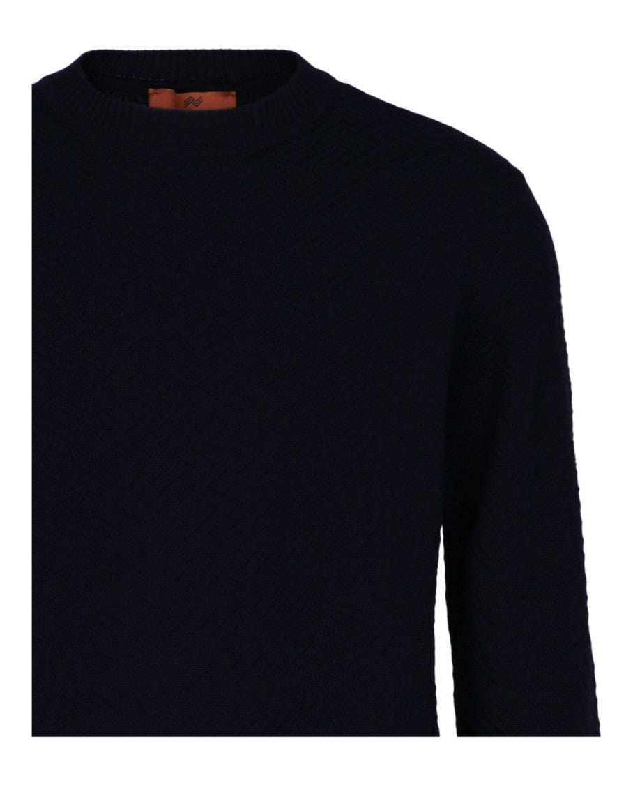 M Missoni Knit Crewneck Sweater