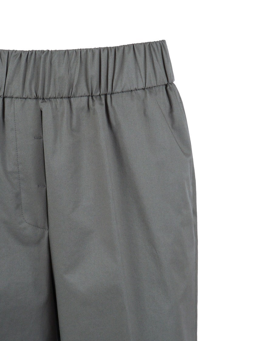 Peserico Woman Trousers Relaxed Matte Straight-Leg Pants