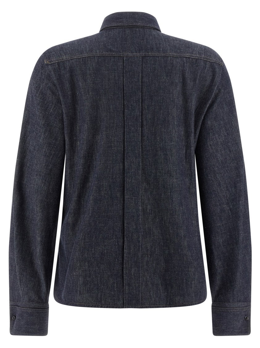 Brunello Cucinelli Monile Denim Shirt