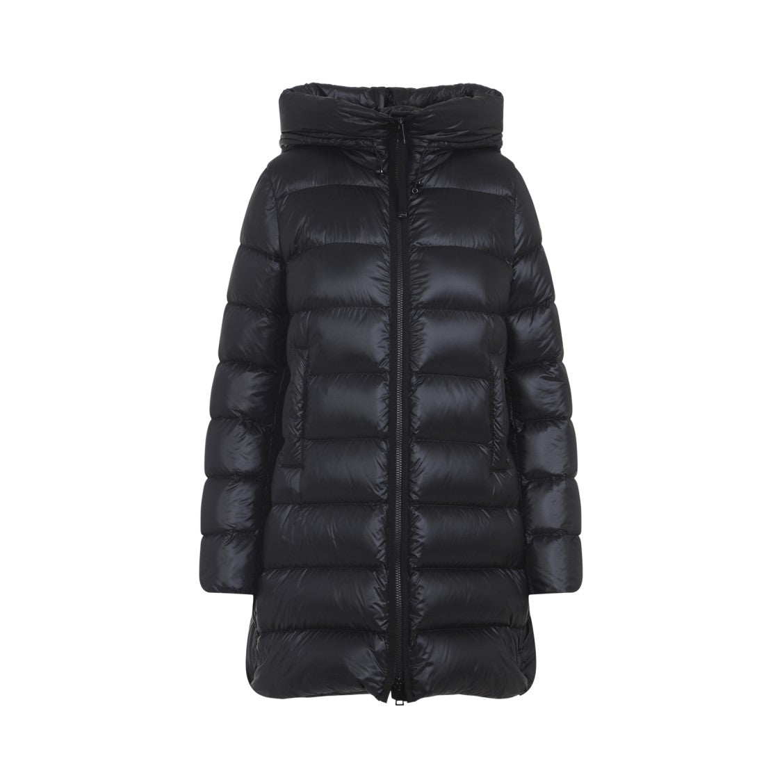 Moncler Suyenne Long Parka With Feather Filling