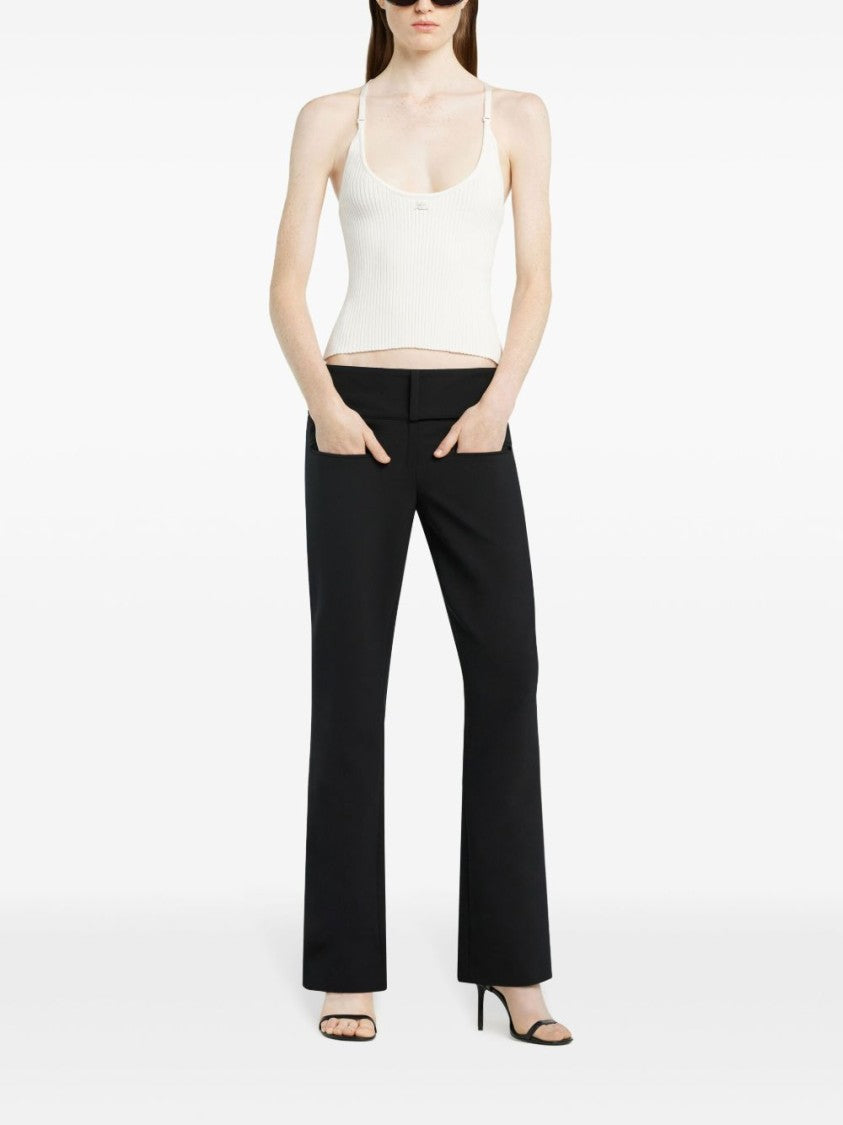 Courrèges Ribbed Tank Top