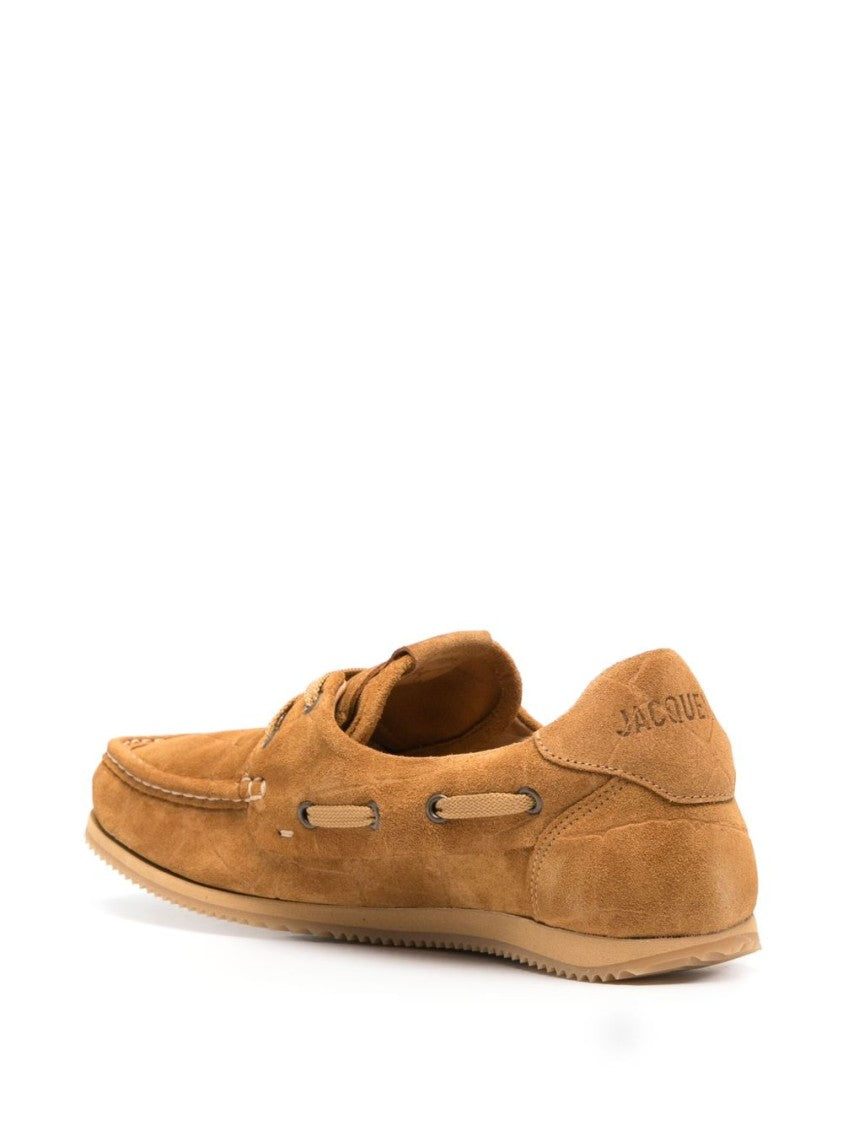 Jacquemus Les Batto Suede Moccasins