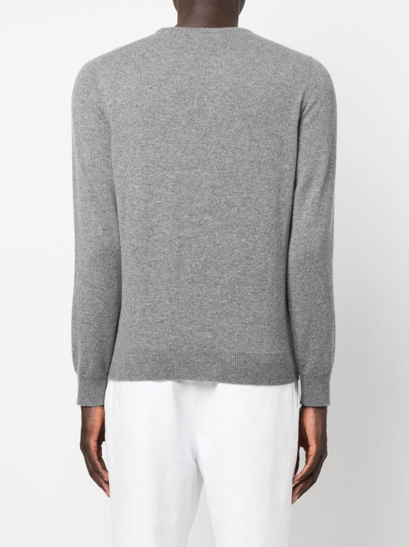 Malo Ribbed Knitwear With Round Neckline