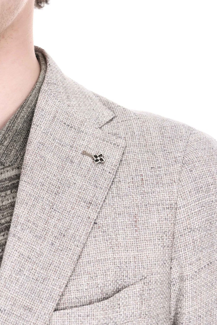 Tagliatore Montecarlo Ferla Silk-Linen-Cotton Blazer