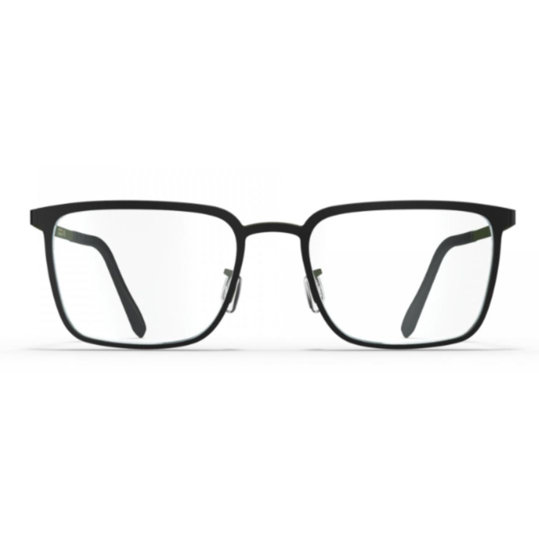 Blackfin Bf1084 Dover Rectangular Black Eyeglasses With Minimalist Design