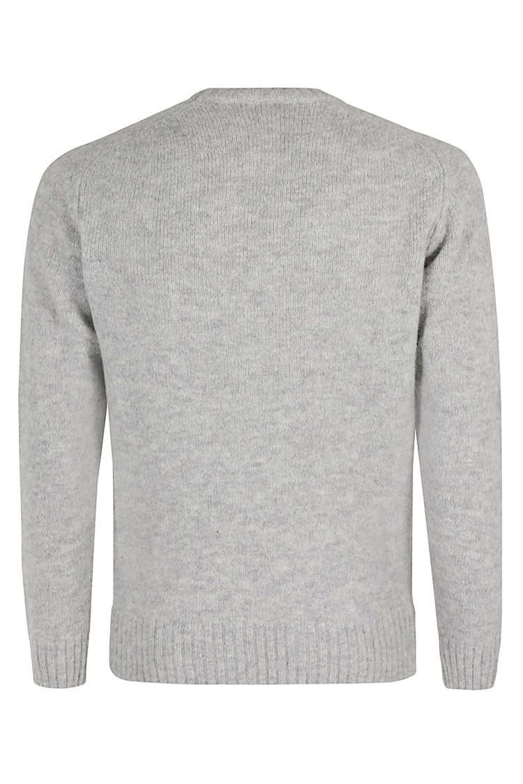 Filippo De Laurentiis Pearl Alpaca Blend Crewneck Sweater
