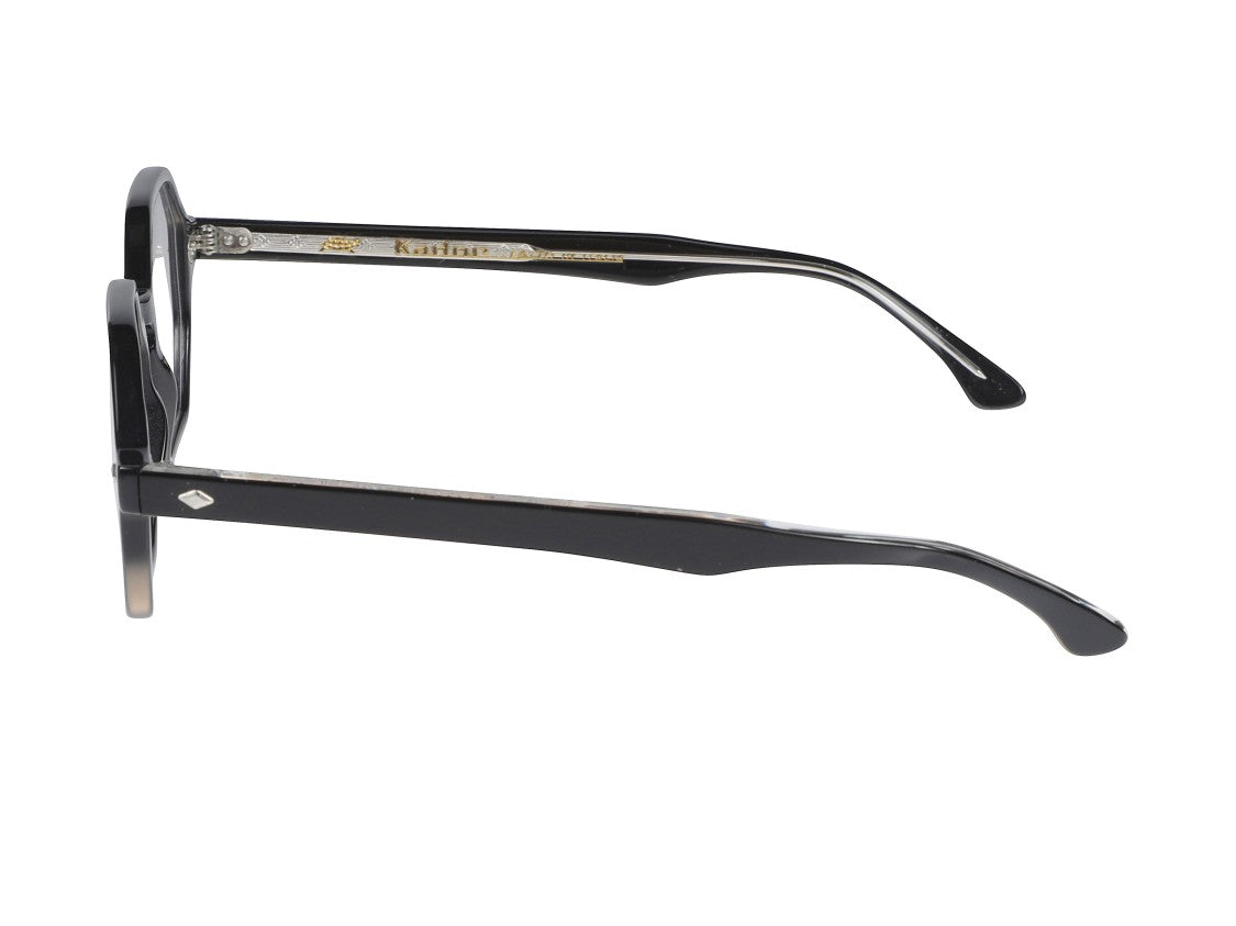 Kador Silver Octagon Octagonal Eyeglasses