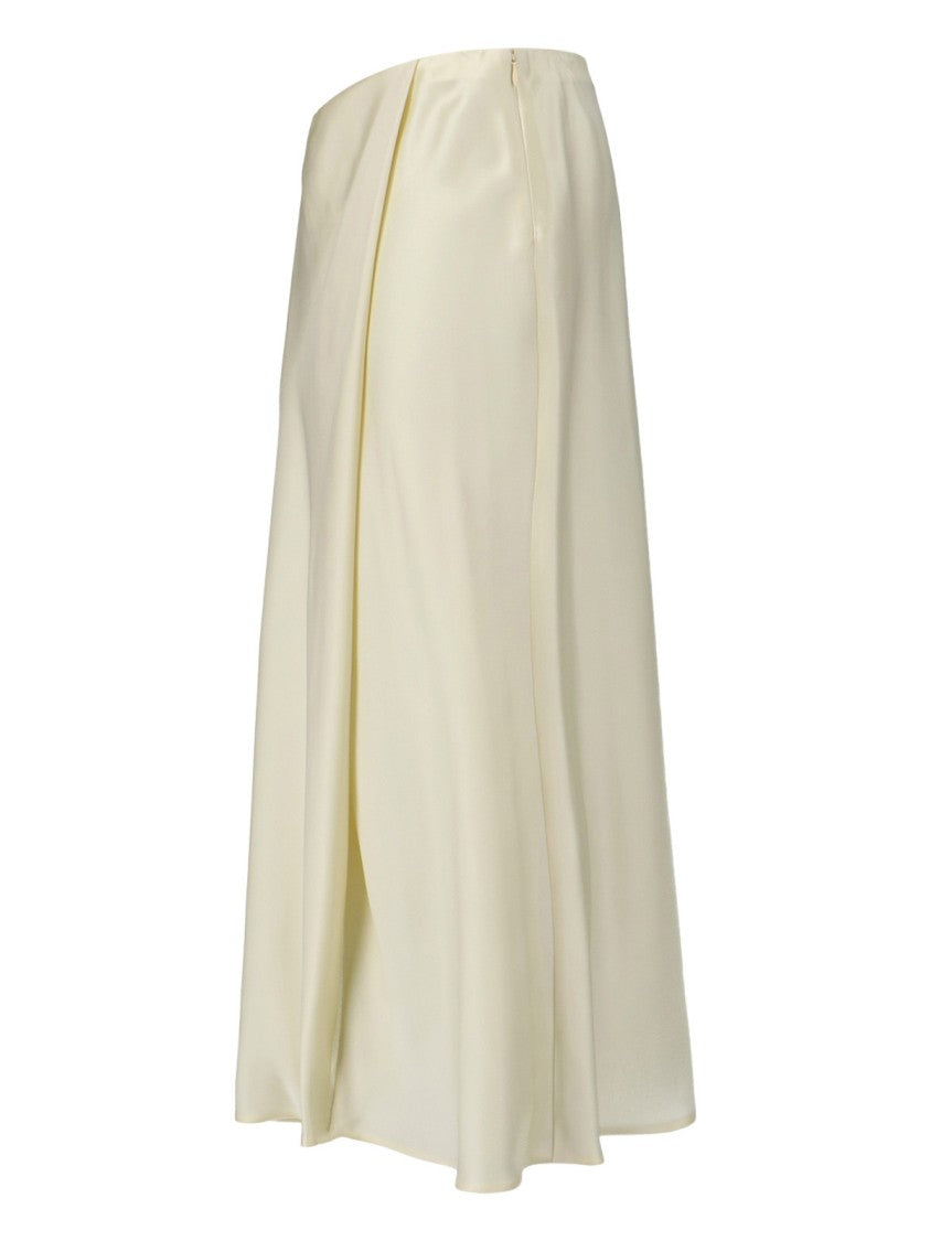 Khaite "Demi" Midi Skirt – Yellow
