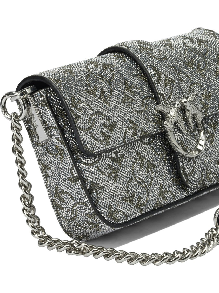 Pinko Leather Crossbody Bag