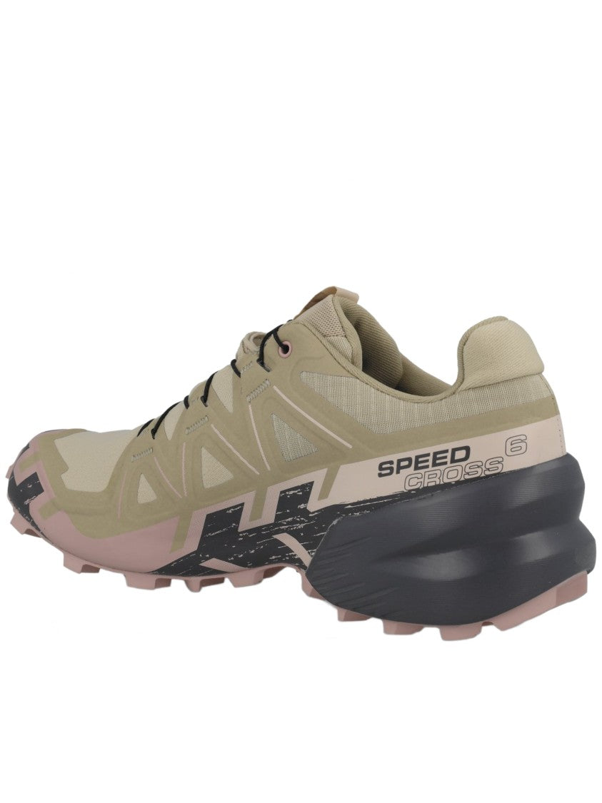 Salomon Trail-Ready Beige Gtx Shoes With Padded Collar