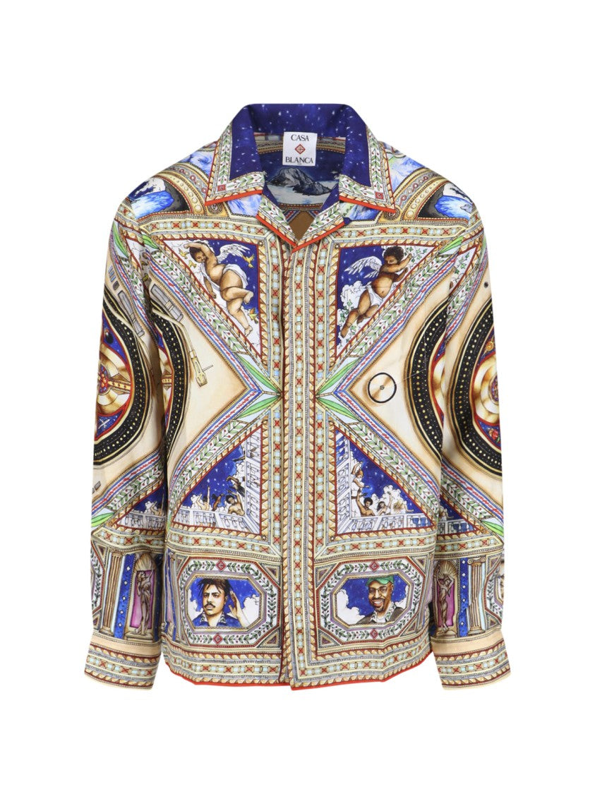 Casablanca "Plafond Orne De Musique" Shirt – Multicolor